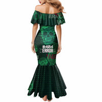 Technology Skull Mermaid Dress Warning - Erro 404 - Wonder Print Shop