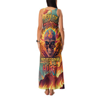 I Can Fix Stupid Bit It's Gonna Hurt Flaming kull Family Matching Tank Maxi Dress and Hawaiian Shirt - Wonder Print Shop