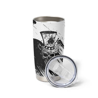 Black Joke Skull Tumbler Cup Spade Ace Grunge Art - Wonder Print Shop