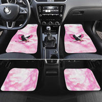 Pink Ribbon American Eagle Car Mats Breast Cancer Awareness - Be Stronger Than The Storm