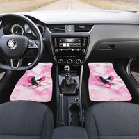 Pink Ribbon American Eagle Car Mats Breast Cancer Awareness - Be Stronger Than The Storm