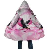 Pink Ribbon American Eagle Cloak Breast Cancer Awareness - Be Stronger Than The Storm