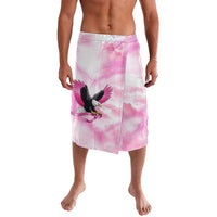Pink Ribbon American Eagle Lavalava Breast Cancer Awareness - Be Stronger Than The Storm