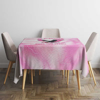 Pink Ribbon American Eagle Tablecloth Breast Cancer Awareness - Be Stronger Than The Storm