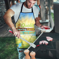 Quality Learning Center Apron Funny Day Care Bright and Playful Branded