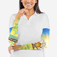 Quality Learning Center Arm Sleeves Funny Day Care Bright and Playful Branded