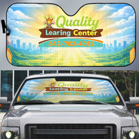 Quality Learning Center Auto Sun Shade Funny Day Care Bright and Playful Branded