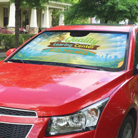 Quality Learning Center Auto Sun Shade Funny Day Care Bright and Playful Branded
