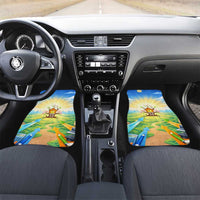 Quality Learning Center Car Mats Funny Day Care Bright and Playful Branded