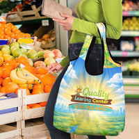 Quality Learning Center Grocery Bag Funny Day Care Bright and Playful Branded