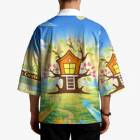 Quality Learning Center Kimono Funny Day Care Bright and Playful Branded