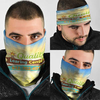 Quality Learning Center Neck Gaiter Funny Day Care Bright and Playful Branded