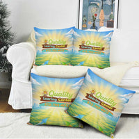 Quality Learning Center Pillow Cover Funny Day Care Bright and Playful Branded
