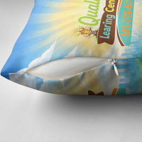 Quality Learning Center Pillow Cover Funny Day Care Bright and Playful Branded