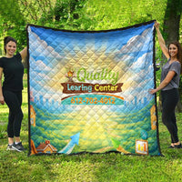Quality Learning Center Quilt Funny Day Care Bright and Playful Branded