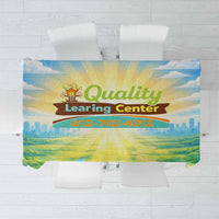 Quality Learning Center Tablecloth Funny Day Care Bright and Playful Branded