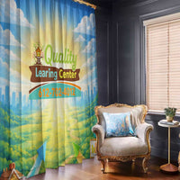 Quality Learning Center Window Curtain Funny Day Care Bright and Playful Branded