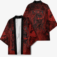 Fenrir Norse Wolf Kimono Viking Runic Celtic Knot Dark Art