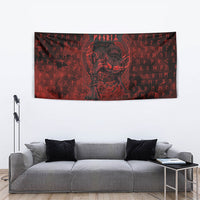 Fenrir Norse Wolf Tapestry Viking Runic Celtic Knot Dark Art