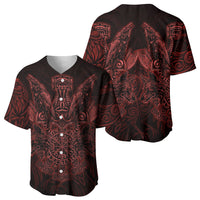 Huginn and Muninn with Fenrir and Vegvisir Baseball Jersey Viking Runic Celtic Knot Dark Gothic Art