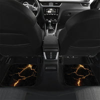 Viking Warrior Guardian Quote Car Mats Runic Circle Odin Ravens Mythology Dark Gold