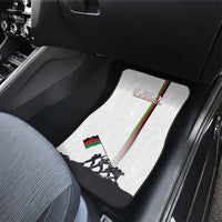 Malawi Independence Day Car Mats Patriotic Flag Design Soldier Silhouette