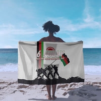 Malawi Independence Day Sarong Patriotic Flag Design Soldier Silhouette