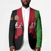 Malawi Independence Day 6 July Blazer Malawian Flag Grunge Soldier