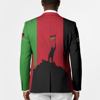 Malawi Independence Day 6 July Blazer Malawian Flag Grunge Soldier