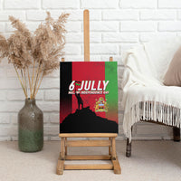 Malawi Independence Day 6 July Canvas Wall Art Malawian Flag Grunge Soldier