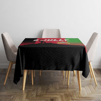 Malawi Independence Day 6 July Tablecloth Malawian Flag Grunge Soldier