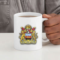 Malawi Independence Day 6 July Ceramic Mug Malawian Coat Of Arms Flag Ribbon