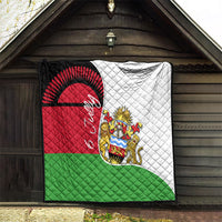 Malawi Independence Day 6 July Quilt Malawian Coat Of Arms Flag Ribbon
