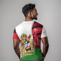 Malawi Independence Day 6 July T shirt Malawian Coat Of Arms Flag Ribbon