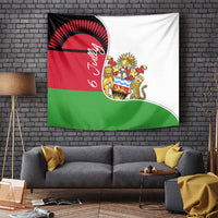 Malawi Independence Day 6 July Tapestry Malawian Coat Of Arms Flag Ribbon