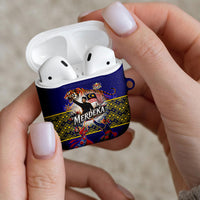 Malaysia Merdeka Independence Day AirPods Case Patriotic Flag Crescent Moon Star Cultural