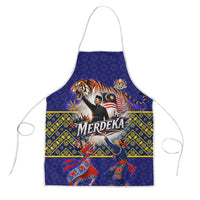 Malaysia Merdeka Independence Day Apron Patriotic Flag Crescent Moon Star Cultural