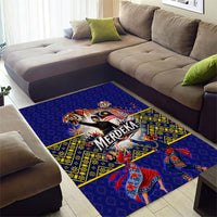 Malaysia Merdeka Independence Day Area Rug Patriotic Flag Crescent Moon Star Cultural