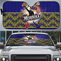 Malaysia Merdeka Independence Day Auto Sun Shade Patriotic Flag Crescent Moon Star Cultural