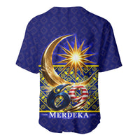 Malaysia Merdeka Independence Day Baseball Jersey Patriotic Flag Crescent Moon Star Cultural