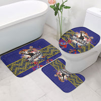 Malaysia Merdeka Independence Day Bathroom Set Patriotic Flag Crescent Moon Star Cultural