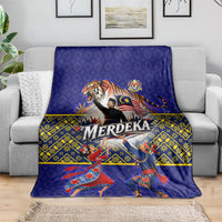 Malaysia Merdeka Independence Day Blanket Patriotic Flag Crescent Moon Star Cultural