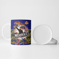 Malaysia Merdeka Independence Day Ceramic Mug Patriotic Flag Crescent Moon Star Cultural