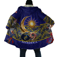 Malaysia Merdeka Independence Day Cloak Patriotic Flag Crescent Moon Star Cultural