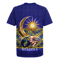 Malaysia Merdeka Independence Day Rugby Jersey Patriotic Flag Crescent Moon Star Cultural