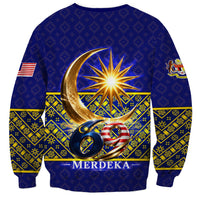 Malaysia Merdeka Independence Day Sweatshirt Patriotic Flag Crescent Moon Star Cultural