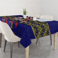 Malaysia Merdeka Independence Day Tablecloth Patriotic Flag Crescent Moon Star Cultural