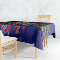 Malaysia Merdeka Independence Day Tablecloth Patriotic Flag Crescent Moon Star Cultural