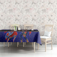 Malaysia Merdeka Independence Day Tablecloth Patriotic Flag Crescent Moon Star Cultural