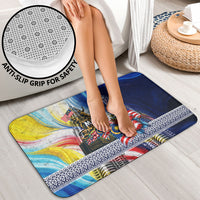 Malaysia Merdeka Independence Day Bathroom Set Patriotic Twin Towers Soldier National Flower Graphic